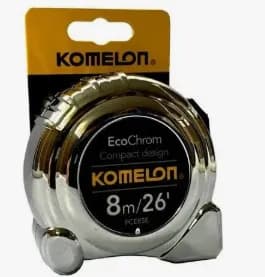 Flexometro cromado 8M