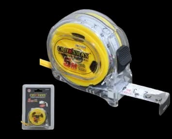 Flexometro 5 MTS Transparente