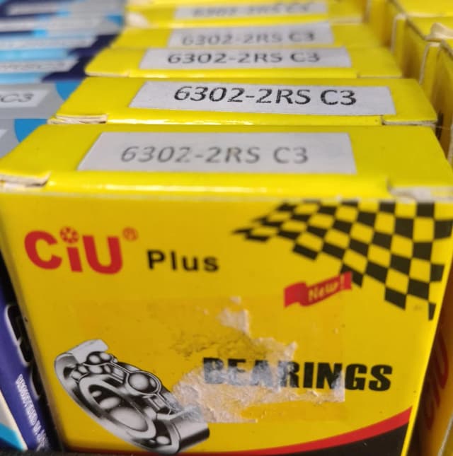 Rodamiento C I U 6302 2RS C3