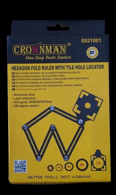 Regla Plegado Hexagonal