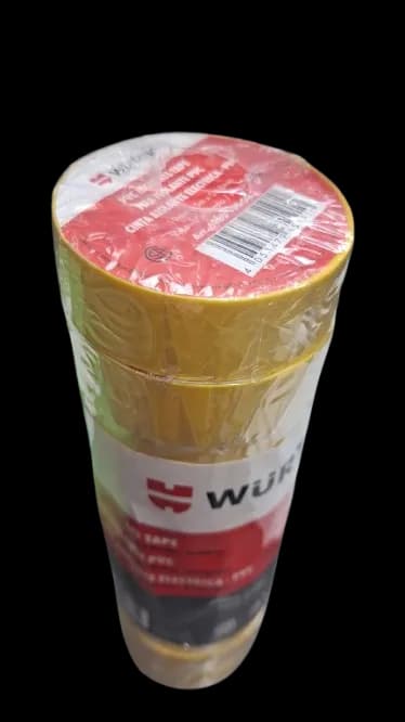 Cinta Aislante PVC Amarilla 5M
