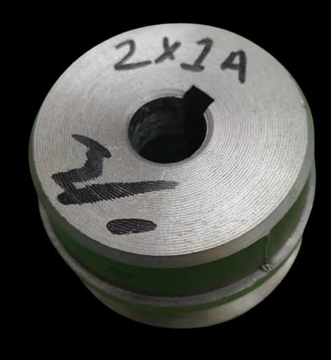 Polea 2 X 1 A EJE 1/2  