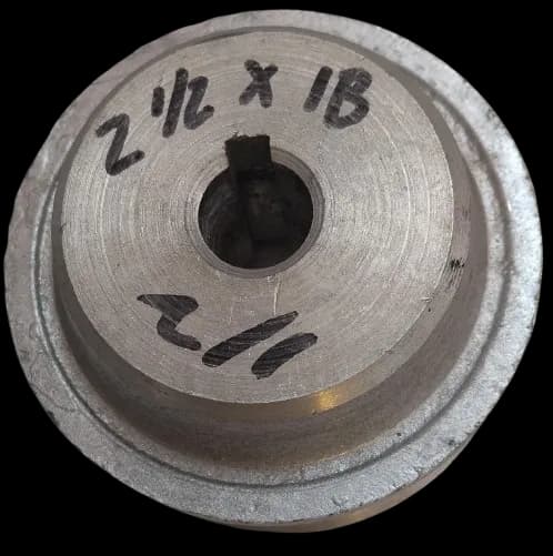 Polea 2.5 X 1 B EJE 1/2  