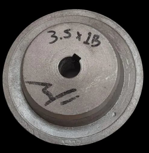 Polea 3.5 X 1 B EJE 1/2 
