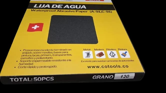 Lija Carprinpro-Grano 120
