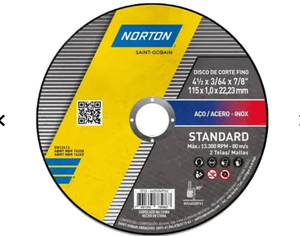 Disco Standard NORTON 4 1/2 x 1.0