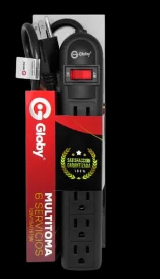 Multitoma 6 Servicios GLOBY Negra 75 CM